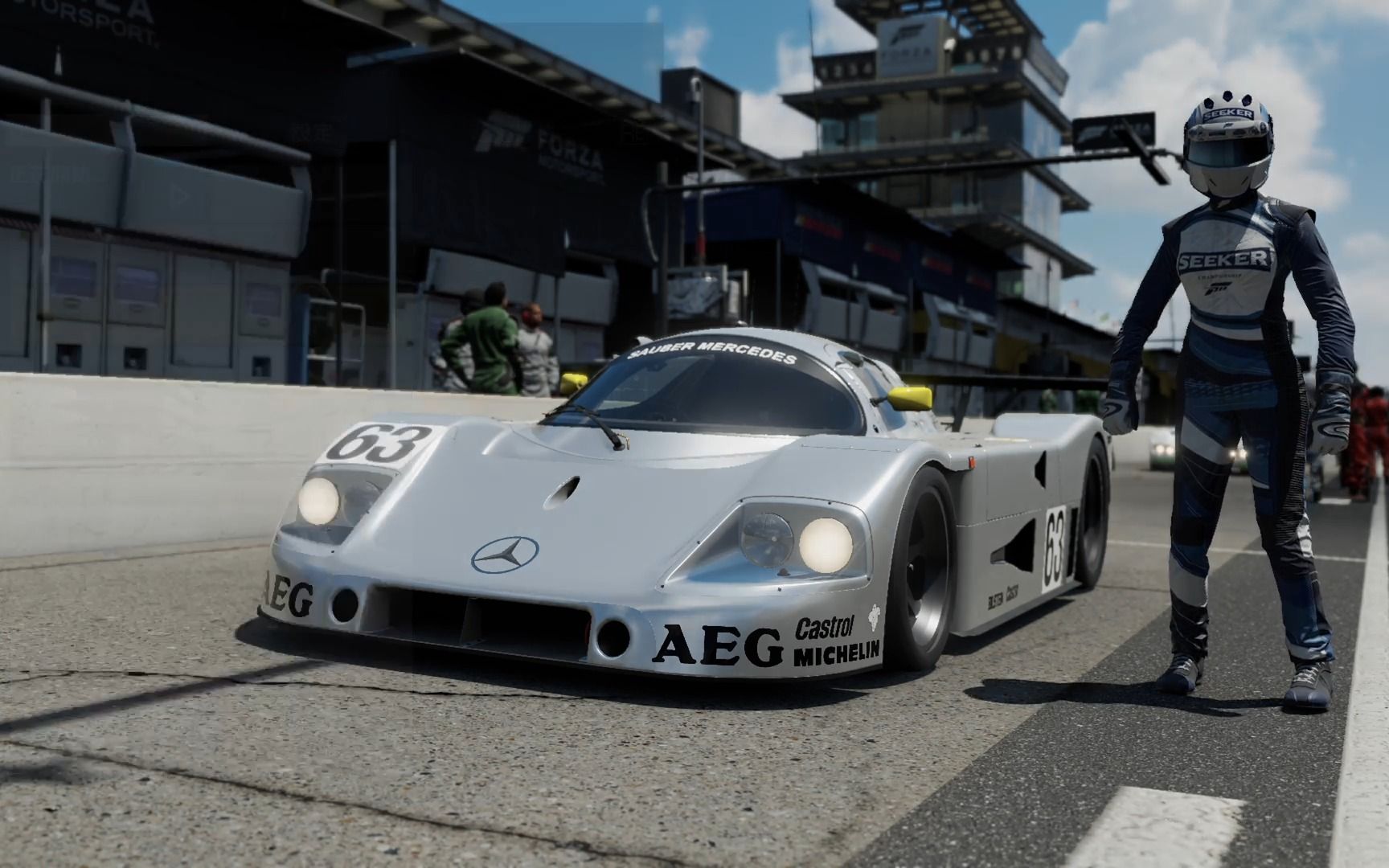 forza motorsport 7 mercedes c9