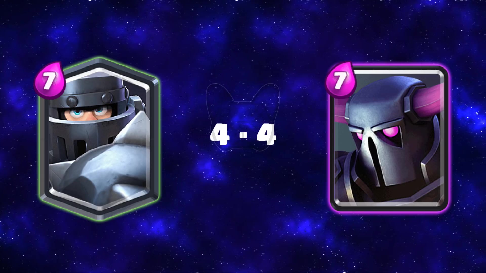 皇室战争超级骑士vs皮姐姐皮卡超人各种属性大对决