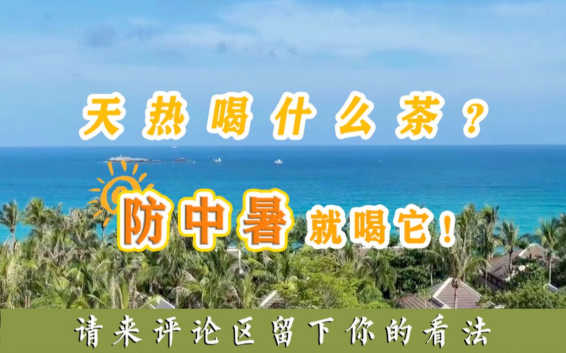 最适合夏天喝的两种茶,解渴又消暑,你喜欢哪种?哔哩哔哩bilibili