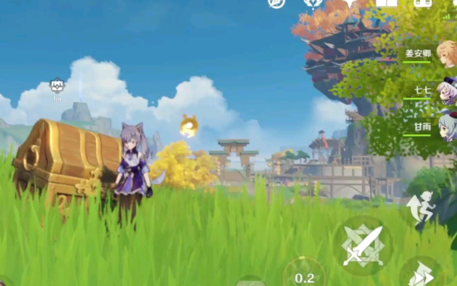 原神荻花洲的华丽的宝箱你开了吗千万别把它冷落了哦