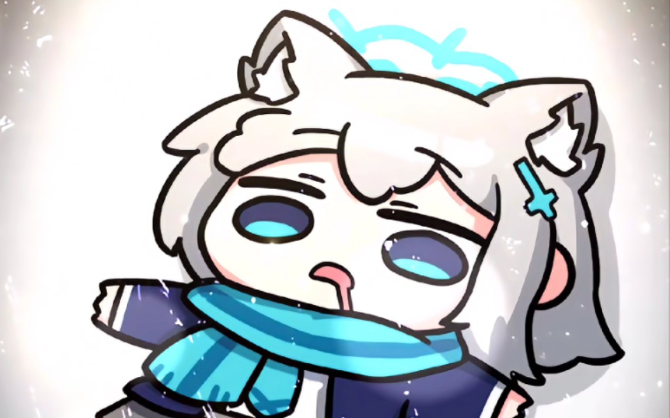 "蔚蓝档案,白子"