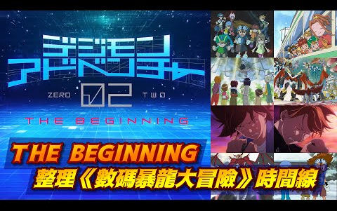 [图]看《THE BEGINNING》之前 重温《数码暴龙大冒险》时间线及重大事件 由《滚球兽的诞生》到《LAST EVOLUTION 绊》