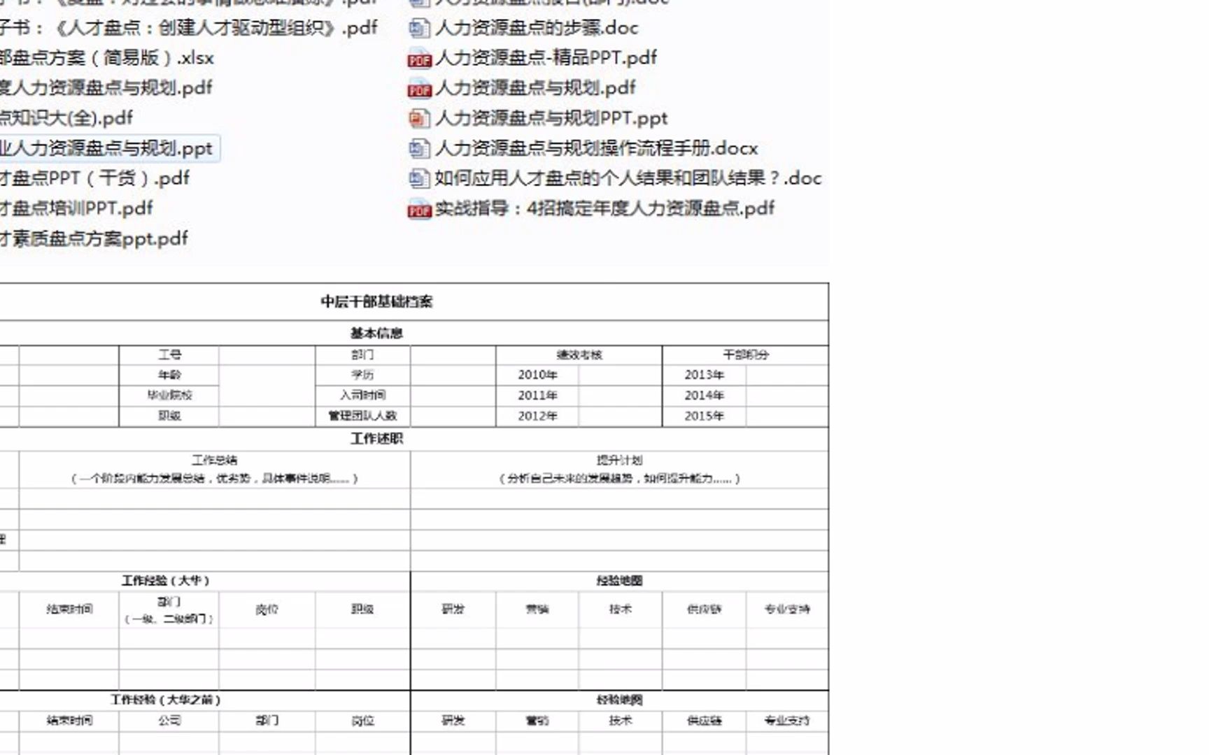 人才盘点方案全套资料哔哩哔哩bilibili