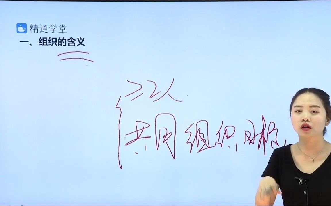 河南专升本管理学——组织的含义哔哩哔哩bilibili