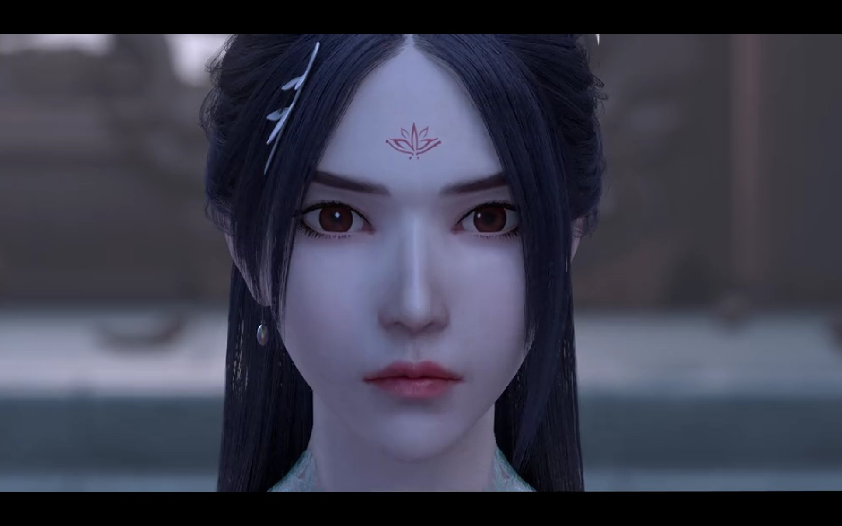 女主余靖秋终于现身,啧啧啧,这身段,这脸蛋,这腿!