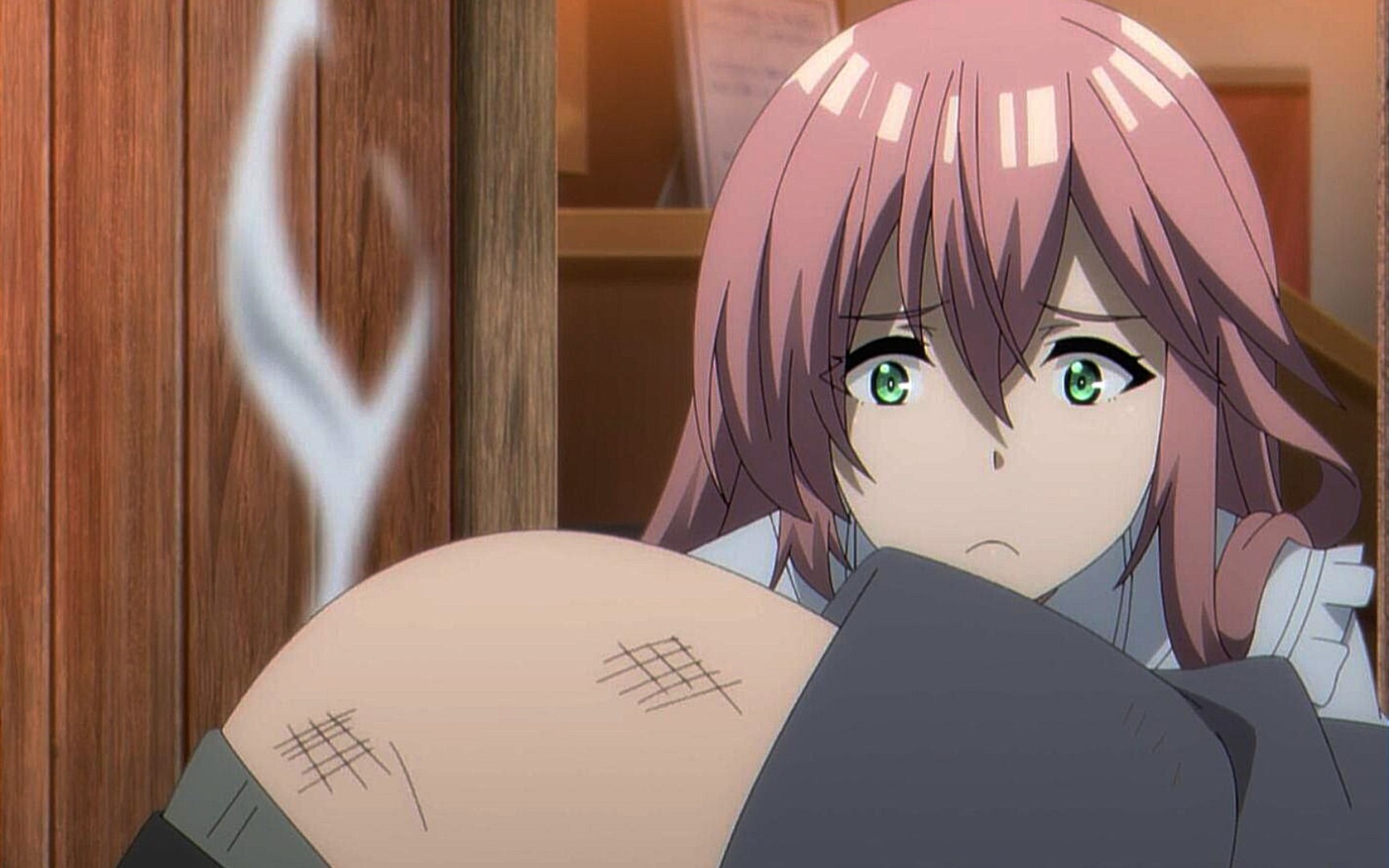 "暗影大人被暴打,屁股都让大姐姐看光了.绷不住了!