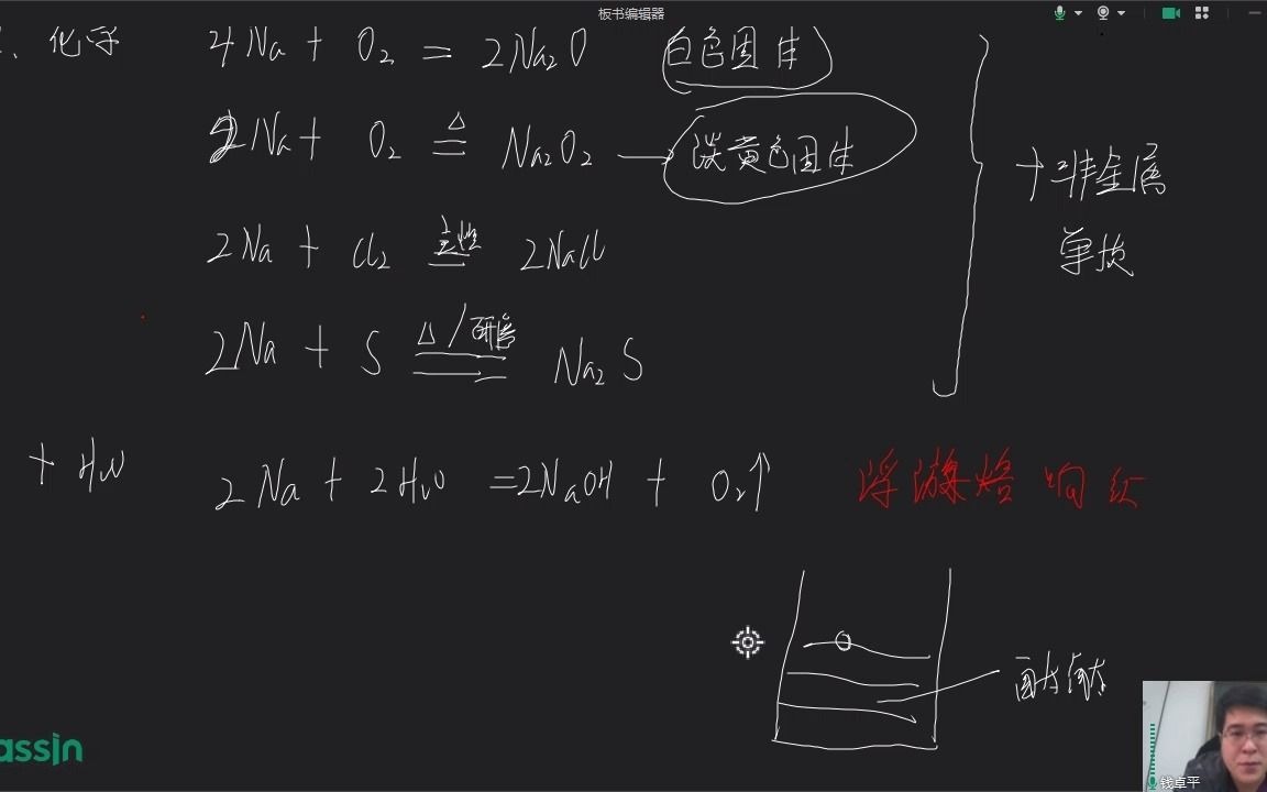 高一化学金属钠哔哩哔哩bilibili