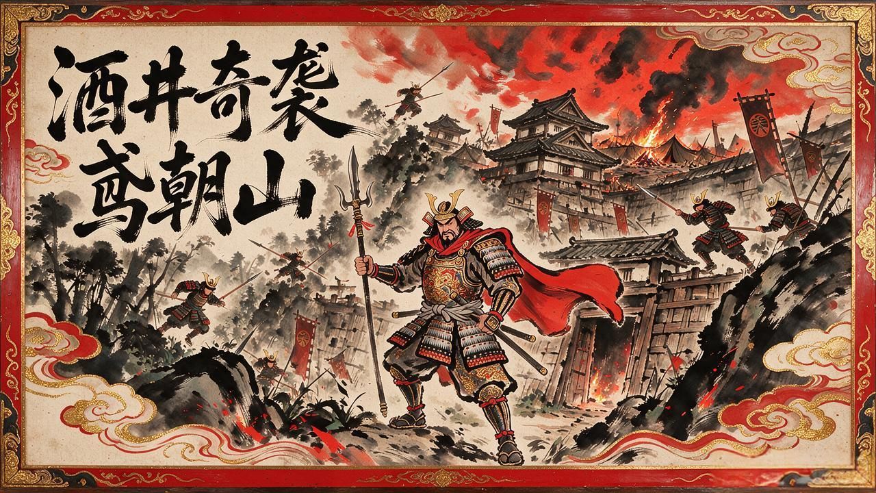 【风林火山】31关门打狗，酒井奇袭鸢朝山