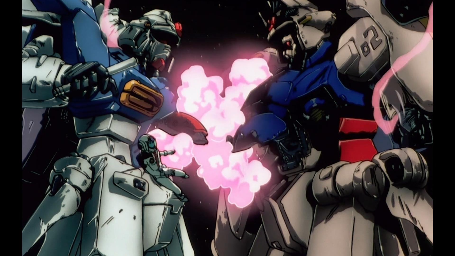 机动战士高达0083 卡多vs浦木宏-gp01与gp02的太空决斗