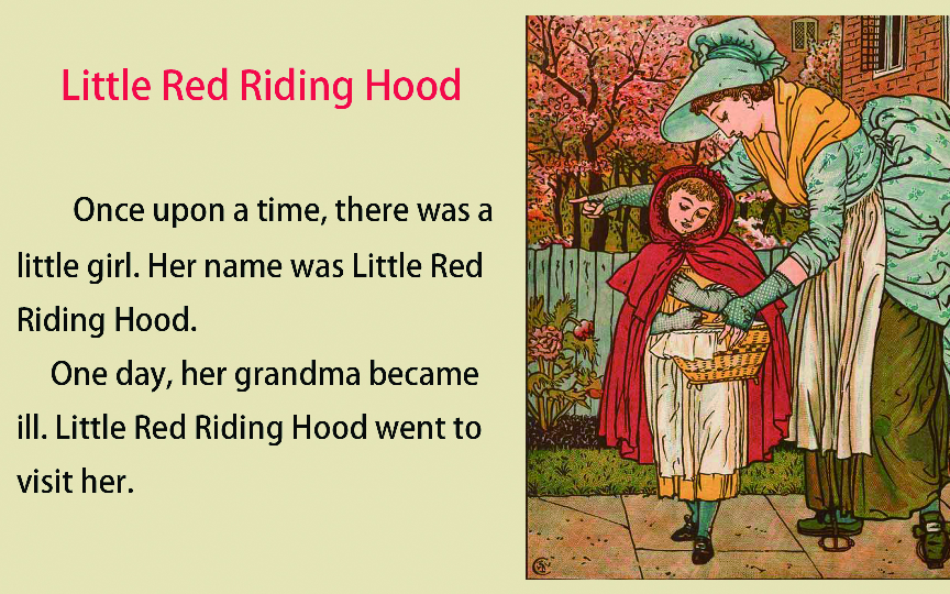 Little Red Riding Hood (小红帽)小学英语童话哔哩哔哩bilibili