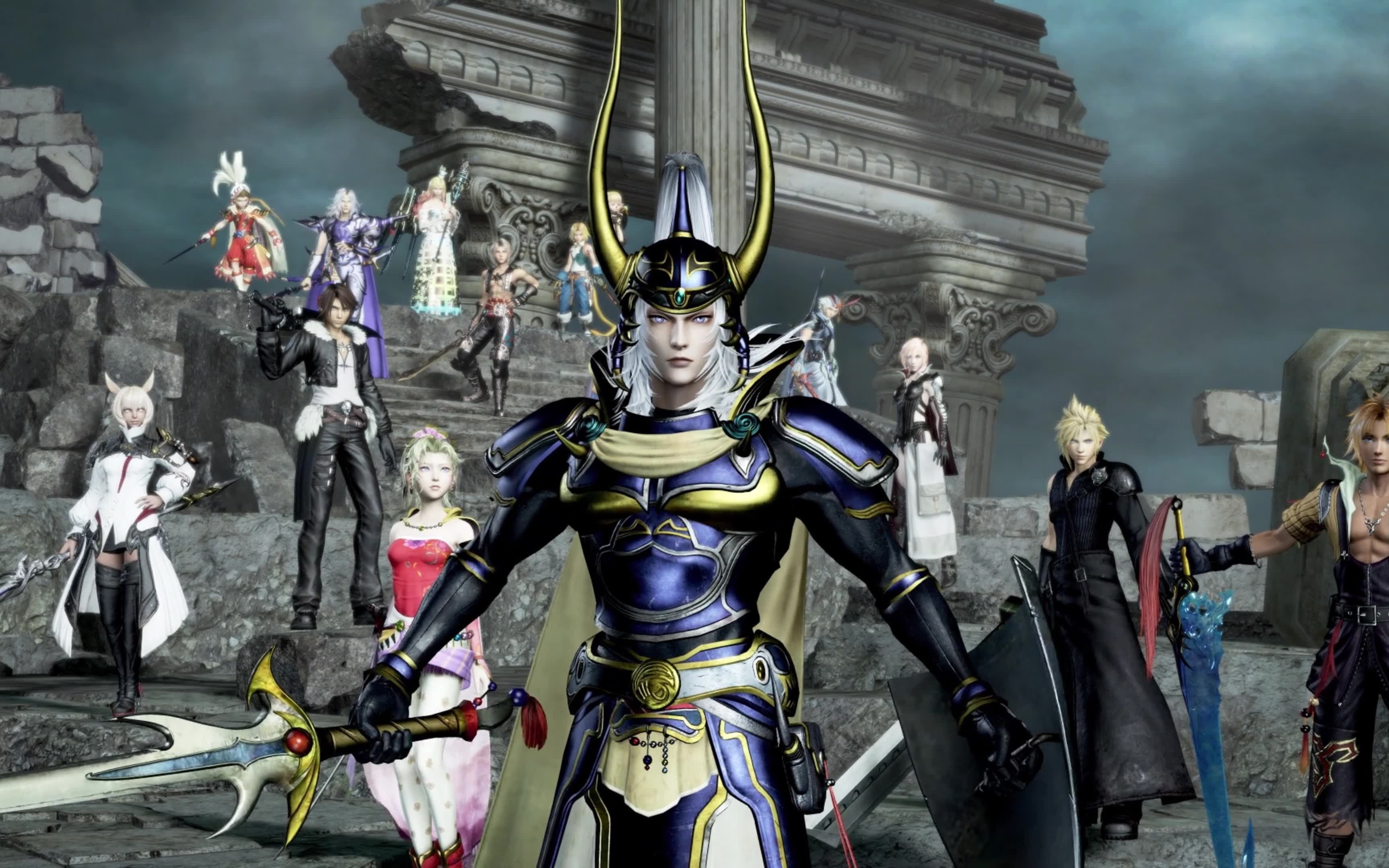 【4k60帧】最终幻想纷争cg动画—英雄集结战前对话_gmv热门视频