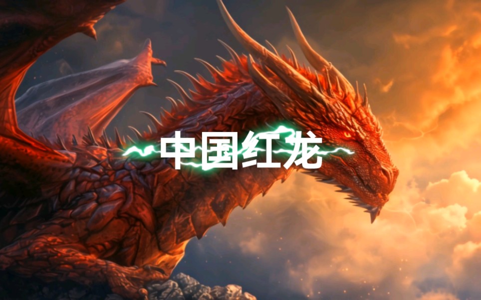 中国红龙:一个神秘而古老的传说龙