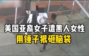 Video herunterladen: 美国亚裔女子遭锤子狠砸脑袋，路人见状绕道走开