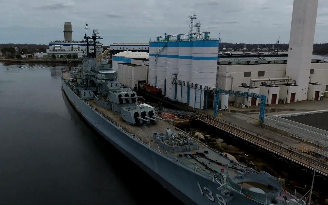 【马萨诸塞州/昆西市】锈迹斑斑 — 德梅因级重巡2号舰"萨勒姆"号(ca