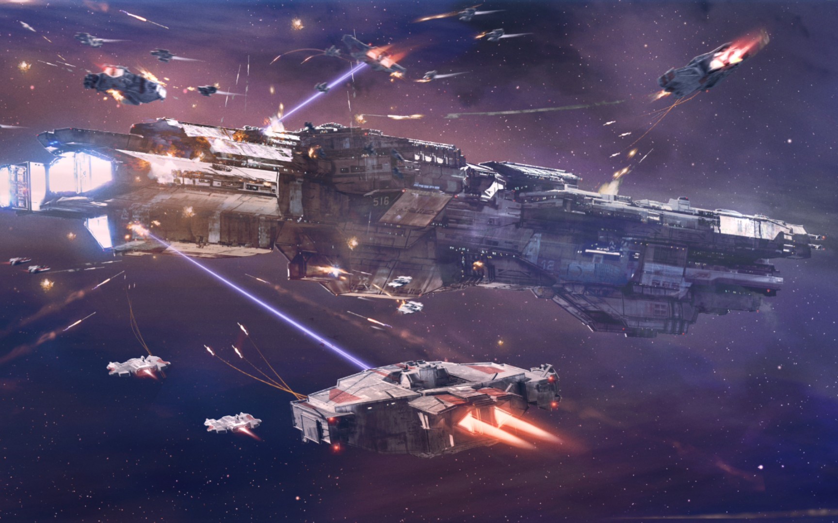 太空大决战:全军出击,争夺星辰大海的霸权!