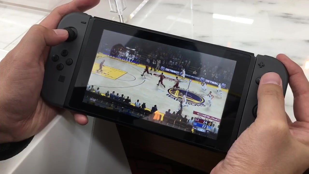 [图]NBA2K18 任天堂Switch上手试玩