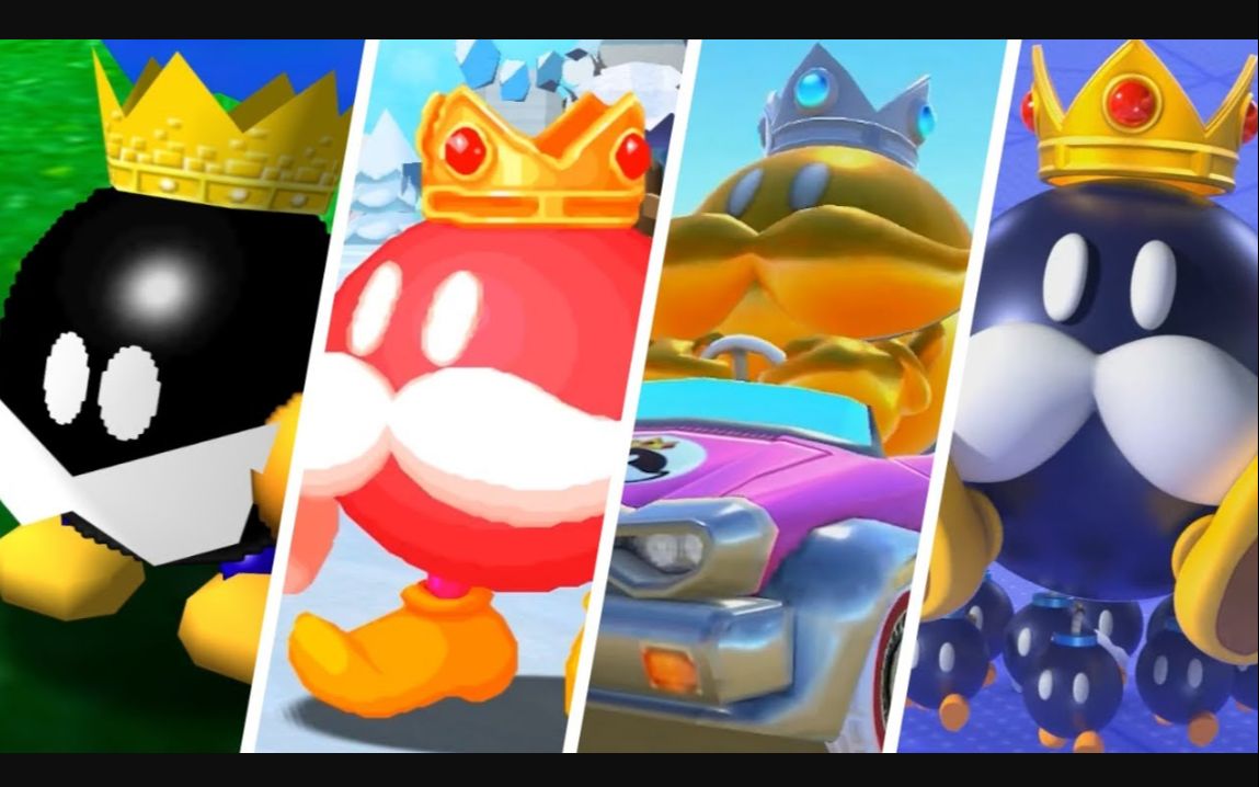 马里奥系列炸弹王进化史(1996-2021) by beardbear