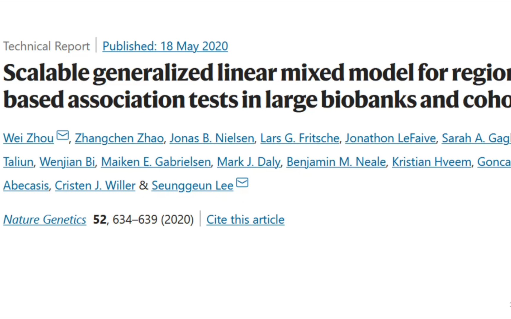 【统计遗传系列】 3.使用SAIGEGENE方法对大型biobank进行genebased关联分析.哔哩哔哩bilibili