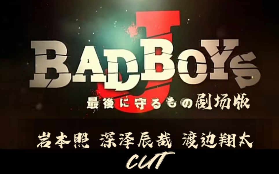 [图]【岩本照×深泽辰哉×渡边翔太】（剧场版）《Bad Boys J》cut