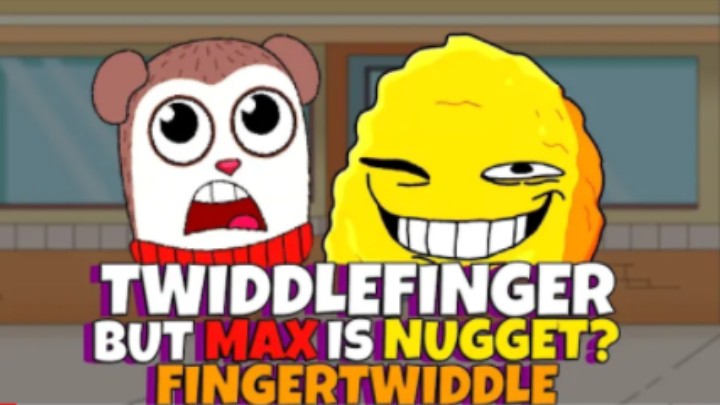 FNF TWIDDLEFINGER BUT MAX IS NUGGET? FINGERTWIDDLE