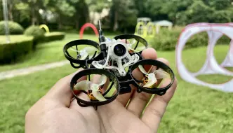 Download Video: 【穿越机】65mm圈圈机花园赛道极速狂飙！YUE-FPV 2024.9.8 #FPV