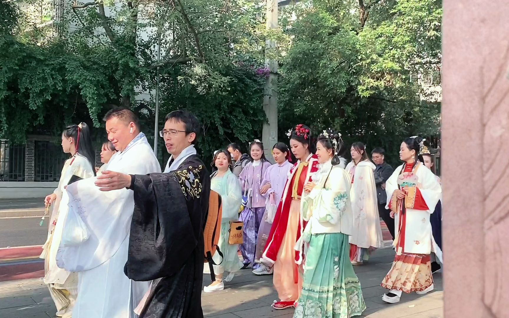 11月19日四川漢服漢服出行(望江公園-1906創意園區)