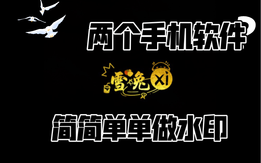 【交作业啦】黄油相机和Pixlr!做水印吼简单!*･𝥩/ﾟ:･☆哔哩哔哩bilibili