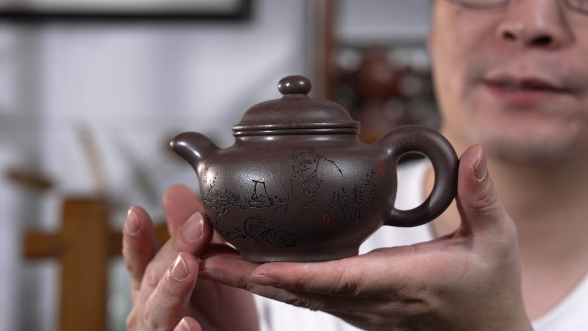 宜兴名家紫砂壶茶具原矿底槽清高温气窑烧制全手工精工道洪掇只壶