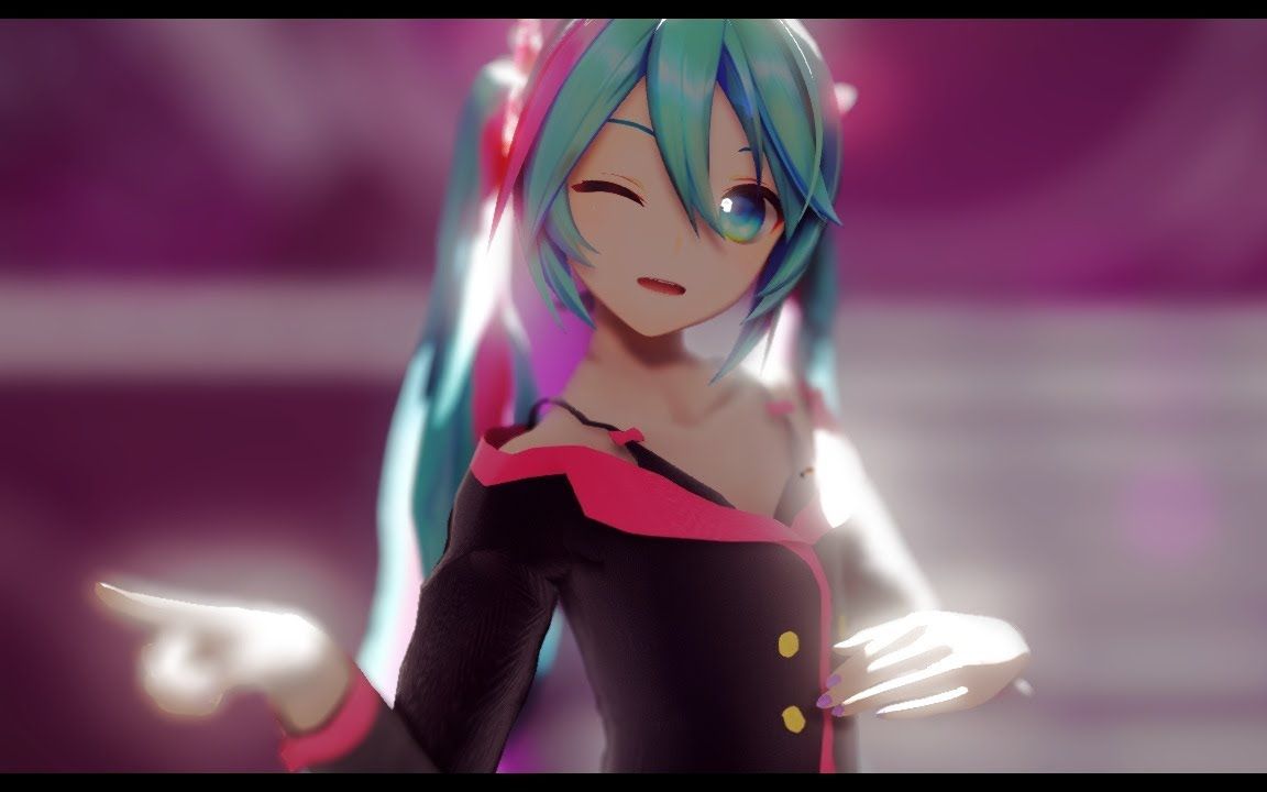 【mmd】sweet devil live ver【honey whip miku】【搬运】