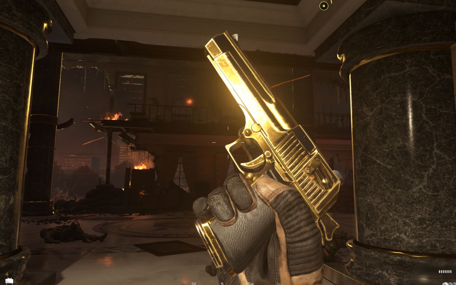 【使命召唤6】隐藏黄金沙鹰