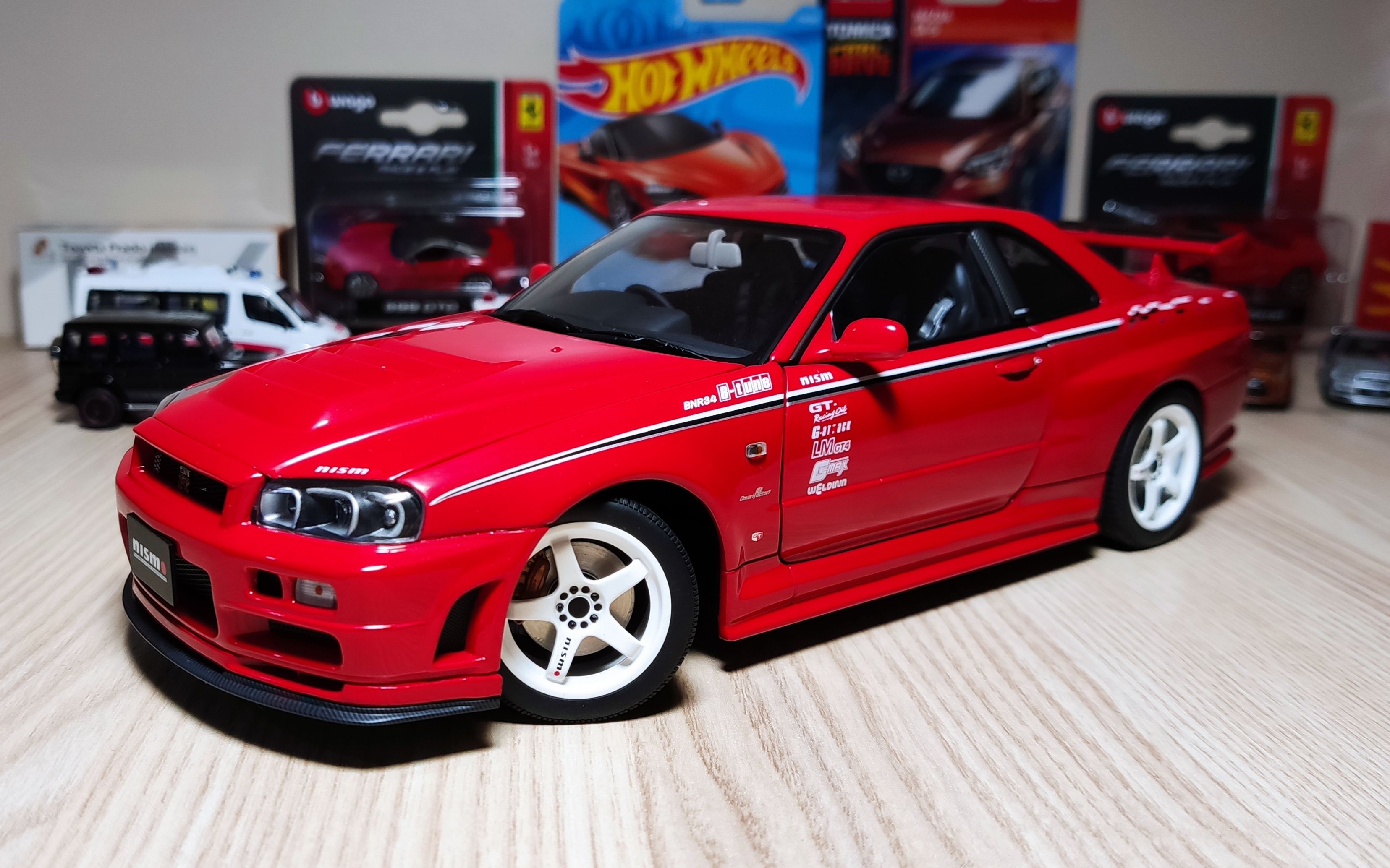 模型聊车--日产gtr r34 nismo r-tune模型分享及车型讲解