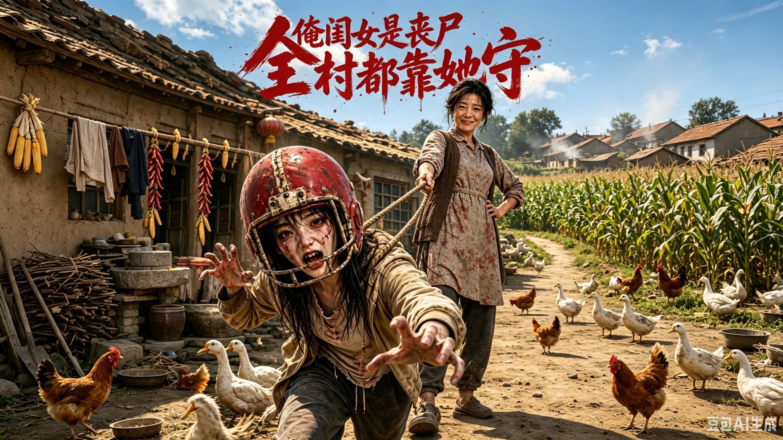 【俺闺女是丧尸，全村都靠她守】荒村烟火，容纳一头不忘家的丧尸。
