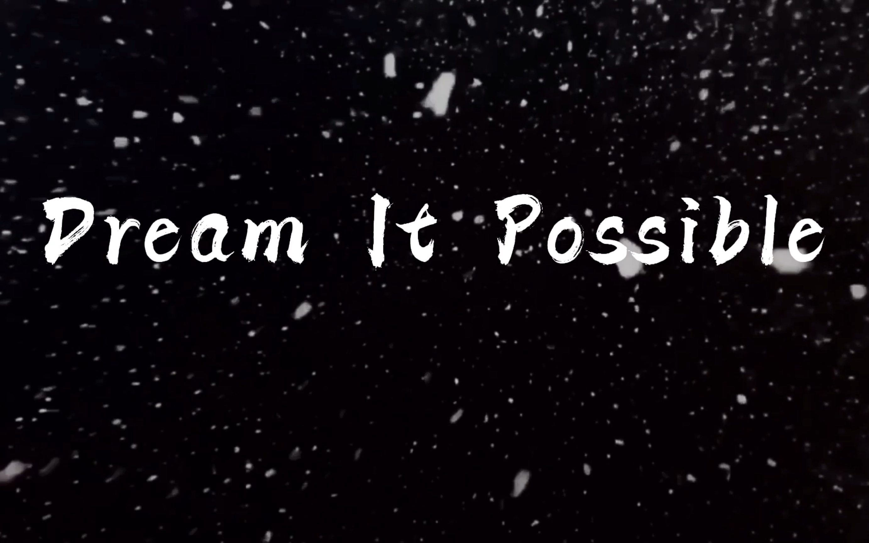 [图]dream it possible •伴奏•自制字幕歌词版中英对照mv