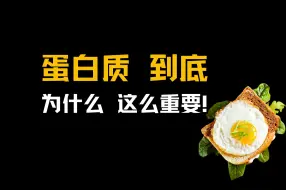 Tải video: 蛋白质的重要程度，远超你的想象！