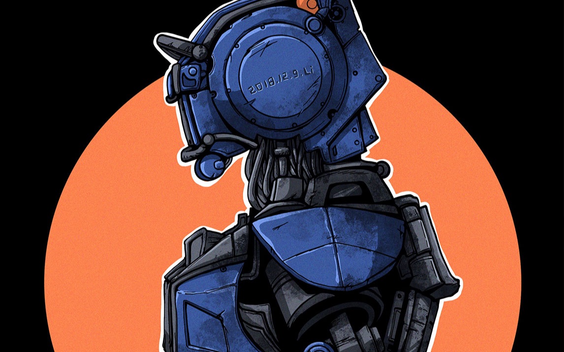 ipadpro绘画procreate手绘超能查派