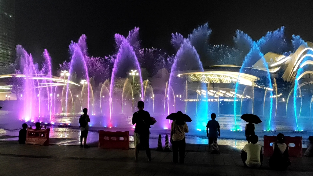 长沙梅溪湖夜景图片图片