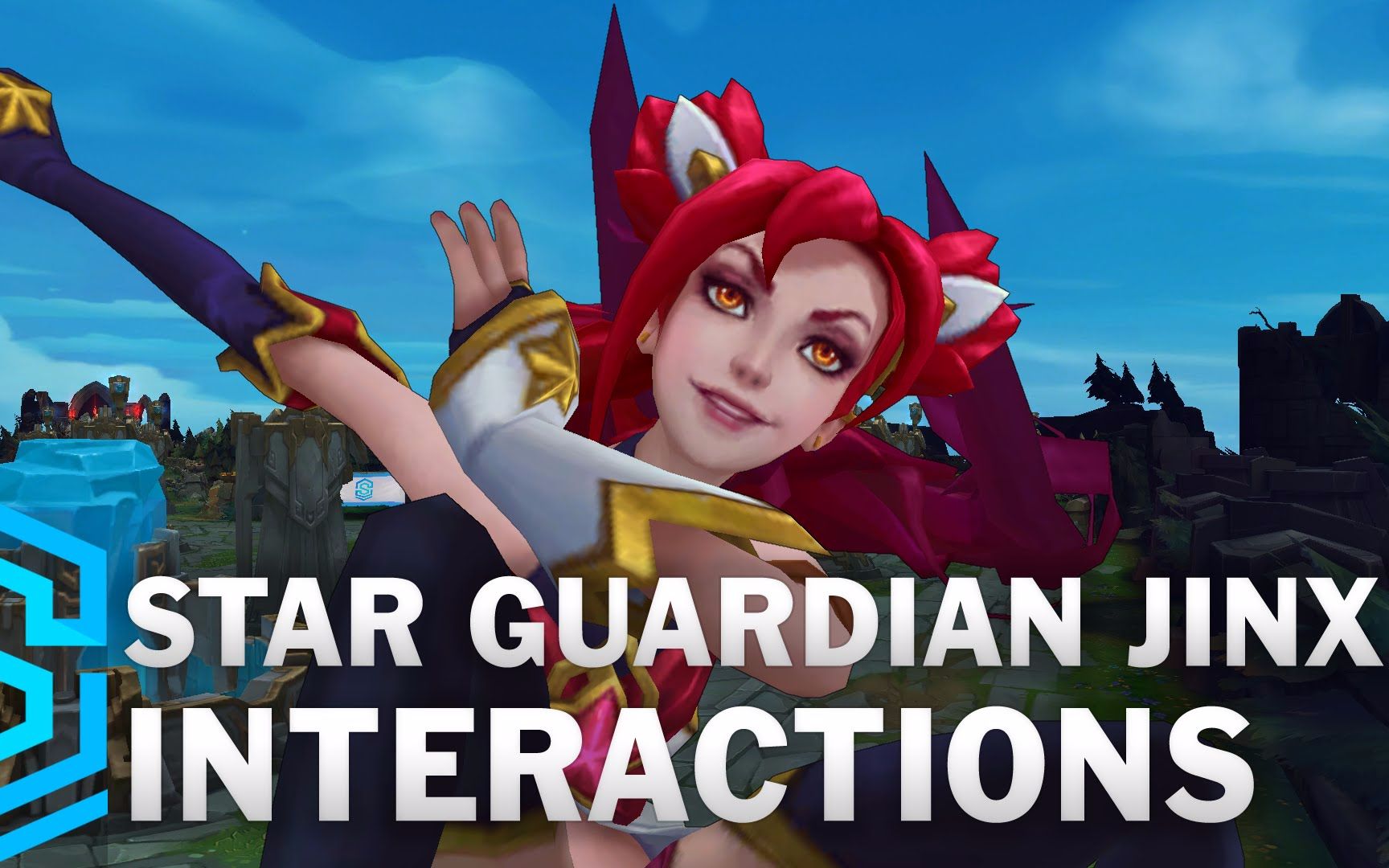 【新皮肤专属语音】当魔法少女金克丝遇到.