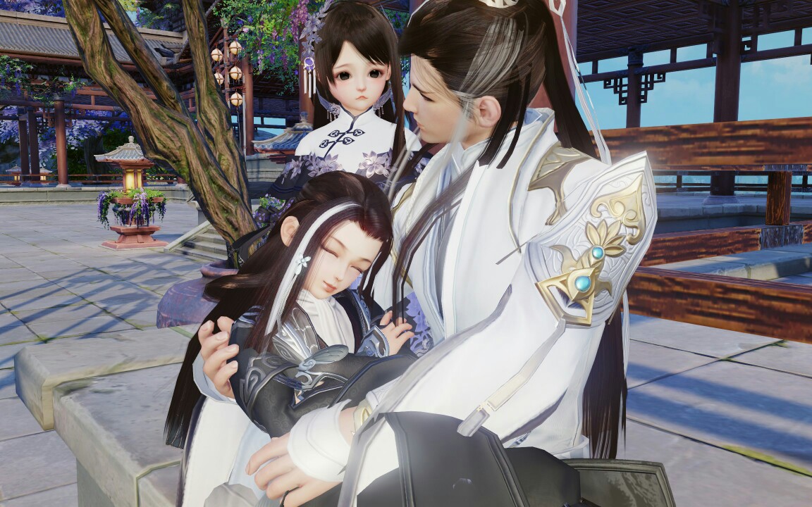 【剑网三】【花羊】霸道花哥俏道长番外之今天父亲不在家