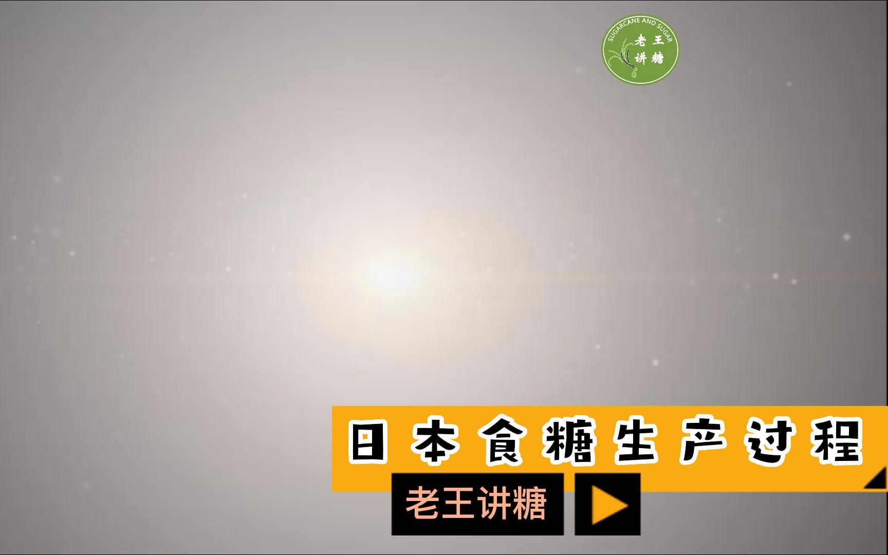 老王讲糖之——日本食糖生产过程(老王讲糖系列视频)哔哩哔哩bilibili