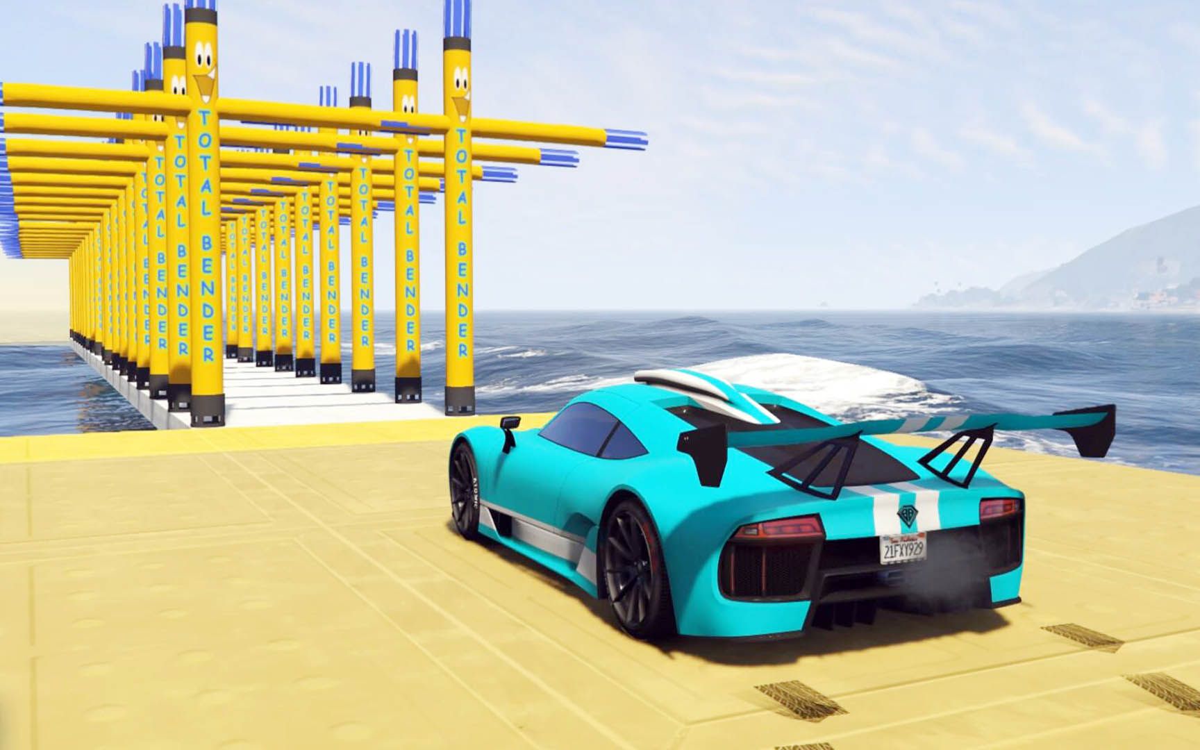 【gta5】超级跑车的抠脚图 点放的是又臭又长_哔哩哔哩 (゜-゜)つロ