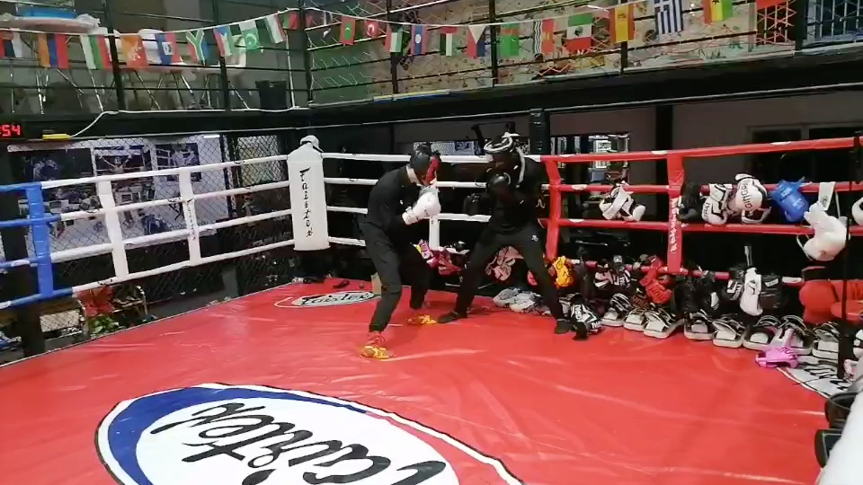 活动作品拳击实战记录一回合