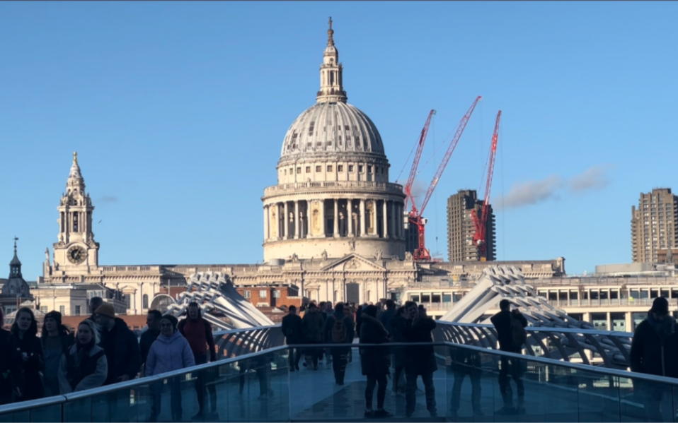 生活记录|city walk|伦敦|街头弹唱·千禧桥