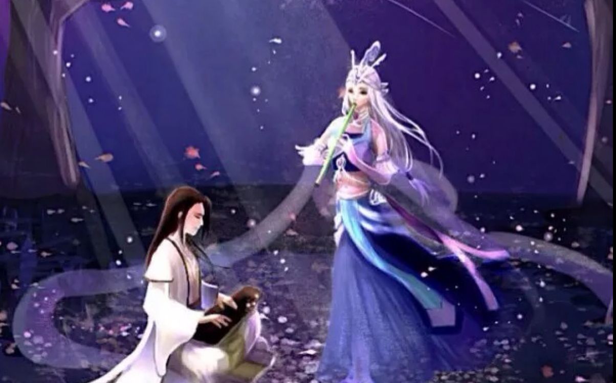 高渐离x雪女姐姐, 画风美如画