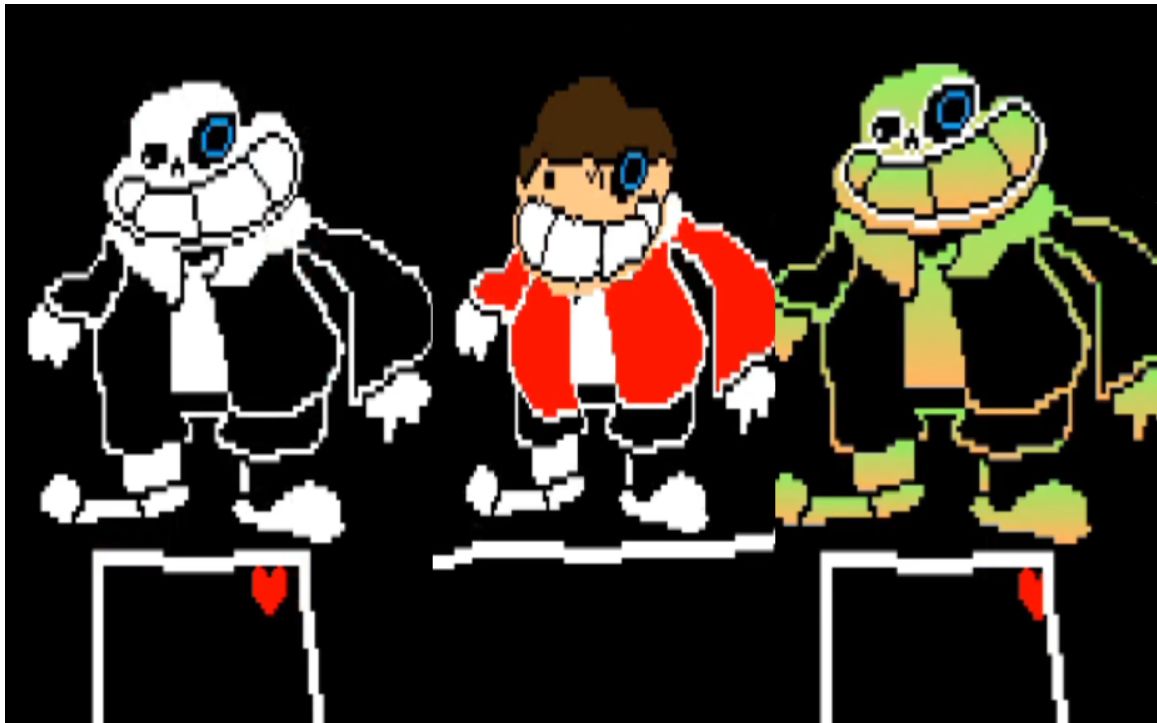 催更sans之换皮攻击合集