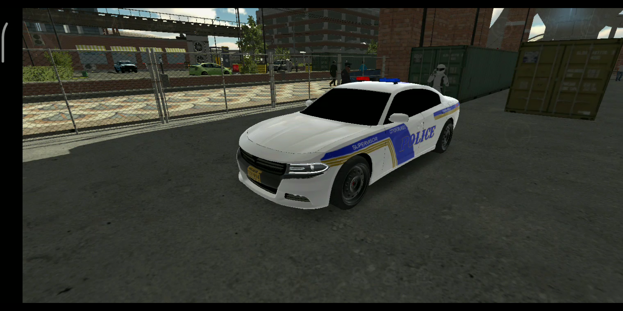 奥兰多市道奇警车涂装展示