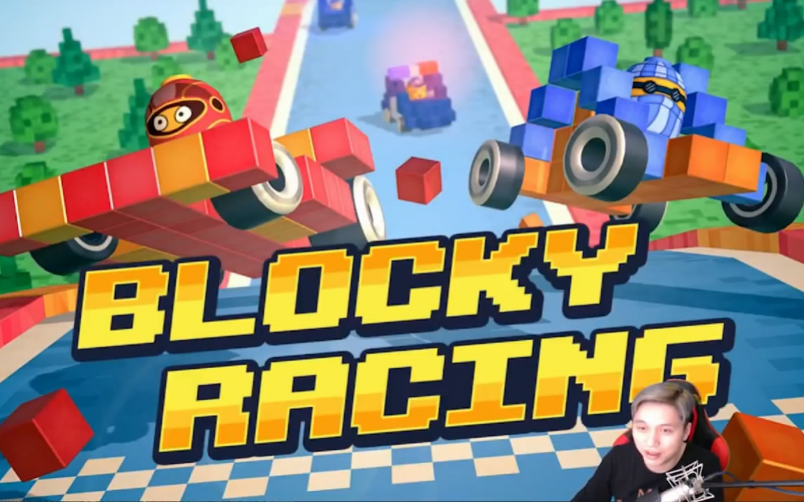 [图]★方块赛车★Blocky Racing《籽岷的新游戏直播体验》