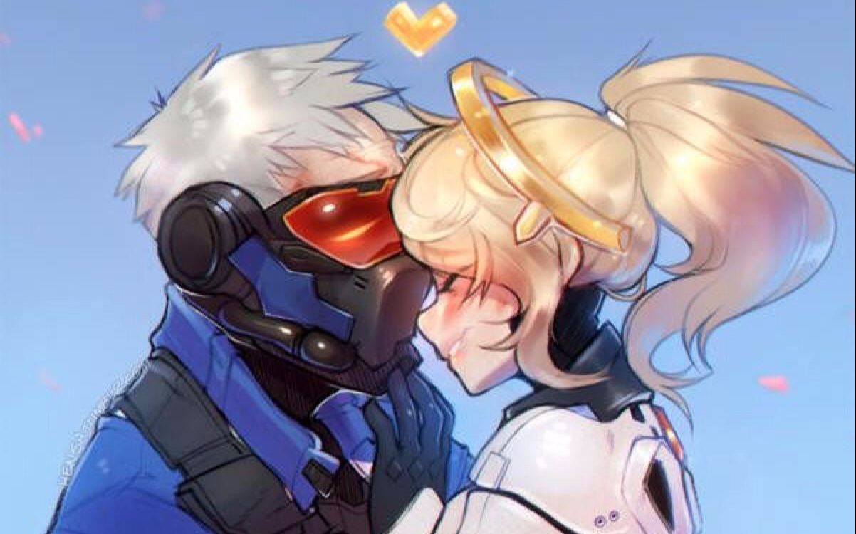 【守望先锋 信之介 织田幼琳子】双视角 月球基地 听说有糖吃_哔哩