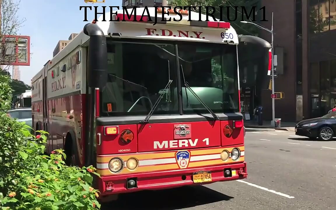 fdny移动指挥中心出警集锦