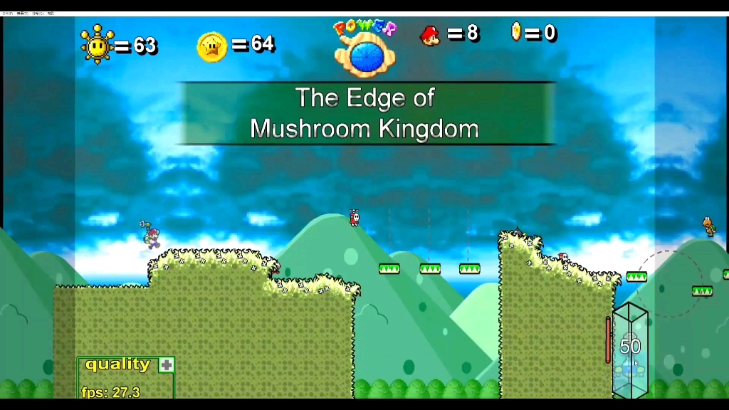 [图]【Ender56翻车记】超级马里奥63最后一关：The Edge of Mushroom Kingdom