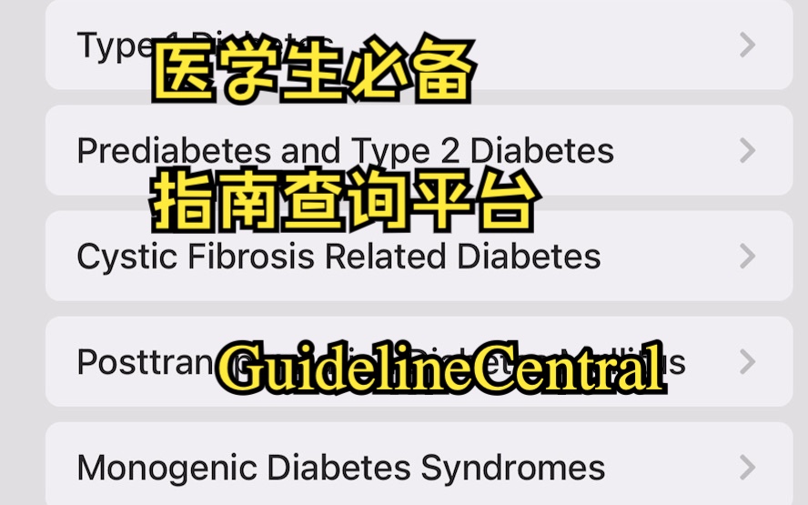 【研究生日常推荐】免费医学循证指南平台, 除了uptodate之外你也应该知道这个哔哩哔哩bilibili